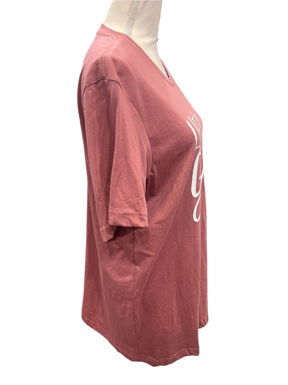 Bella Canvas Let’s Go Girls Graphic Tee Pink Western Country Shirt L - Picture 6 of 8